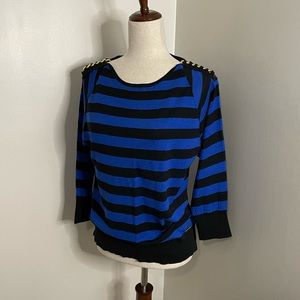 MICHAEL Michael Kors 3/4th Nautical Sweater